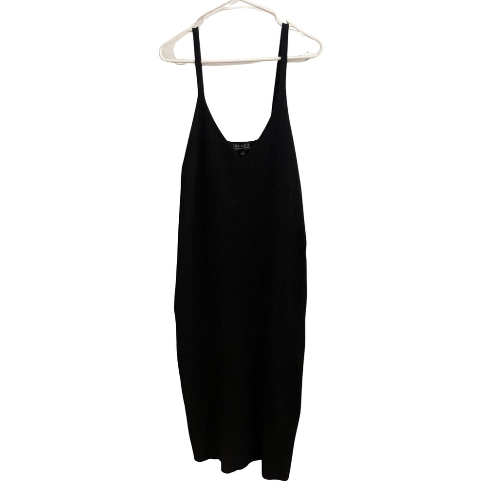 Elegant Black Eloquii Sleeveless Dress